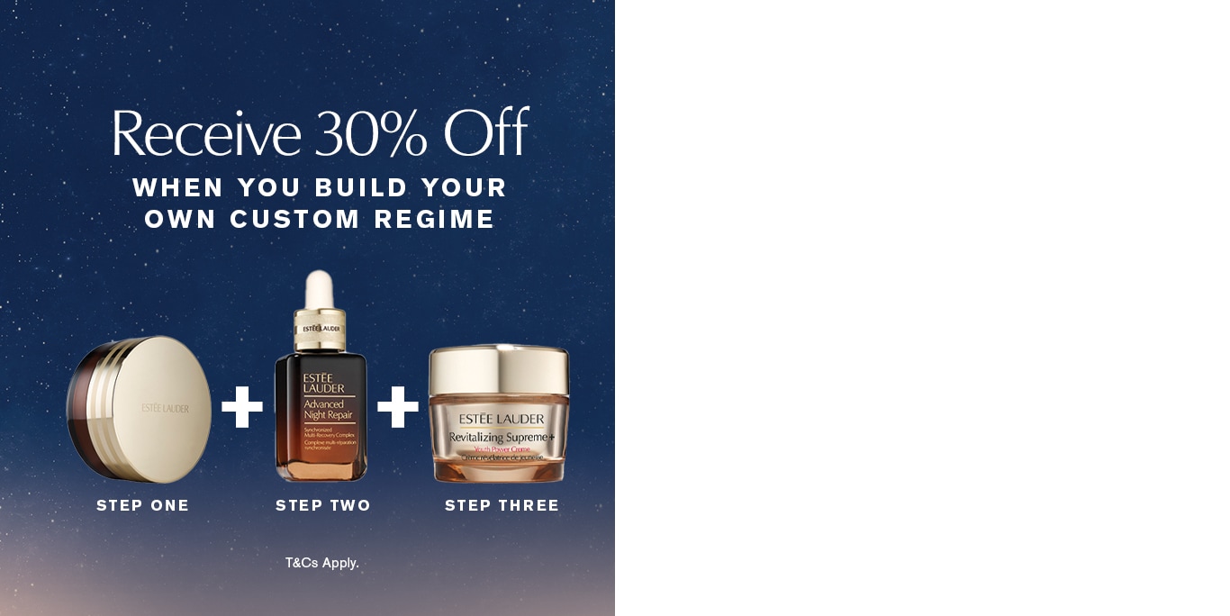 RECEIVE 30% OFF! WHEN YOU BUILD YOUR OWN CUSTOM REGIME