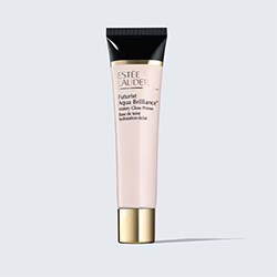 photo of futurist watery glow primer for peach makeup look